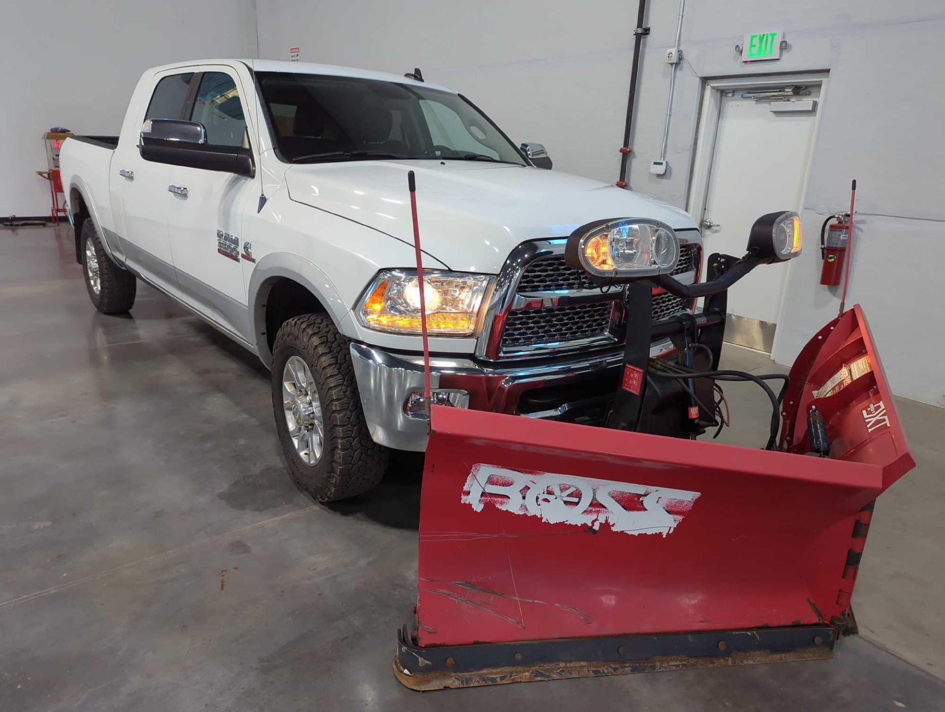 2013 Dodge Ram 3500 with plow