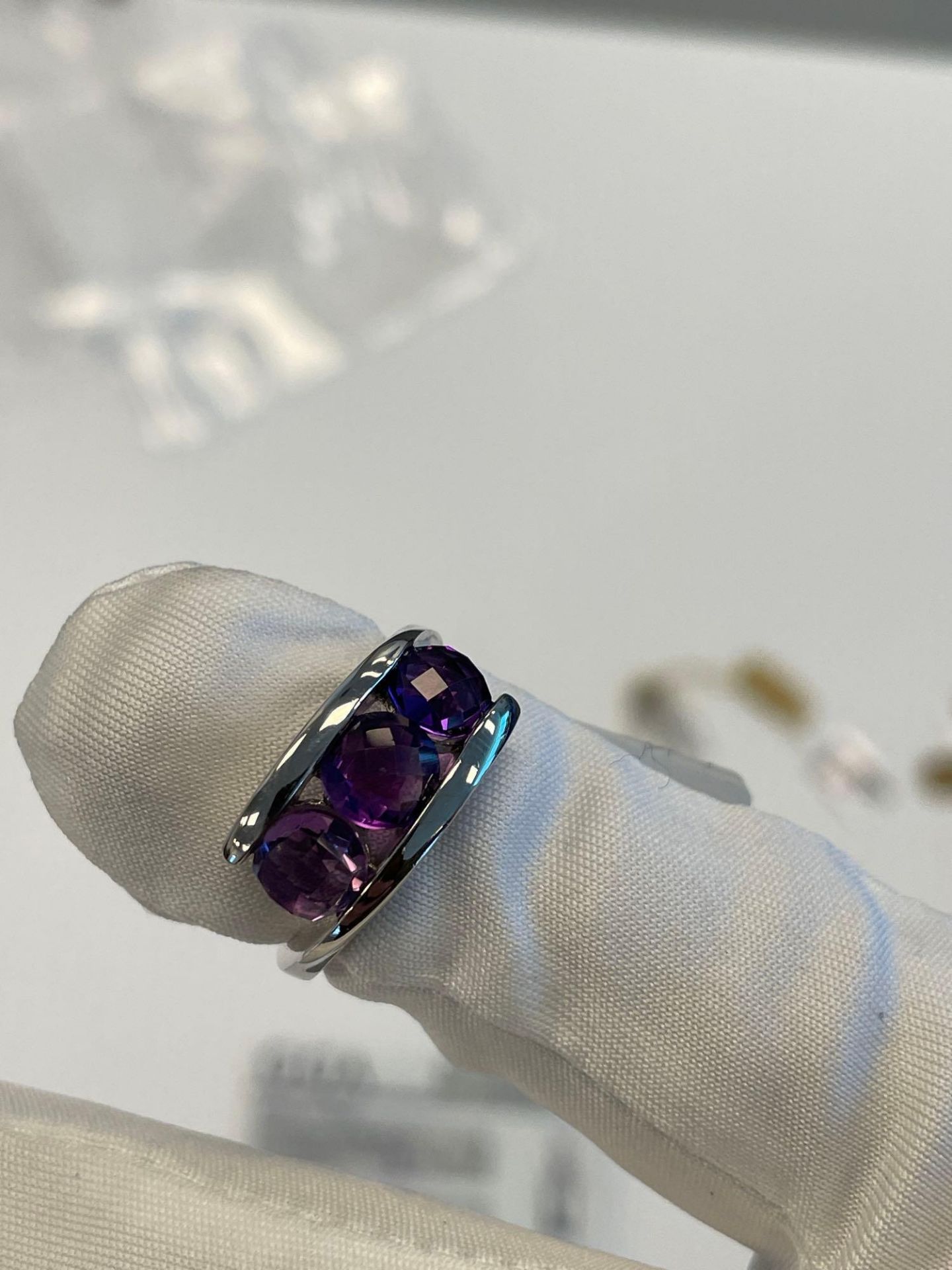 misc gemstones and rings - Image 9 of 9