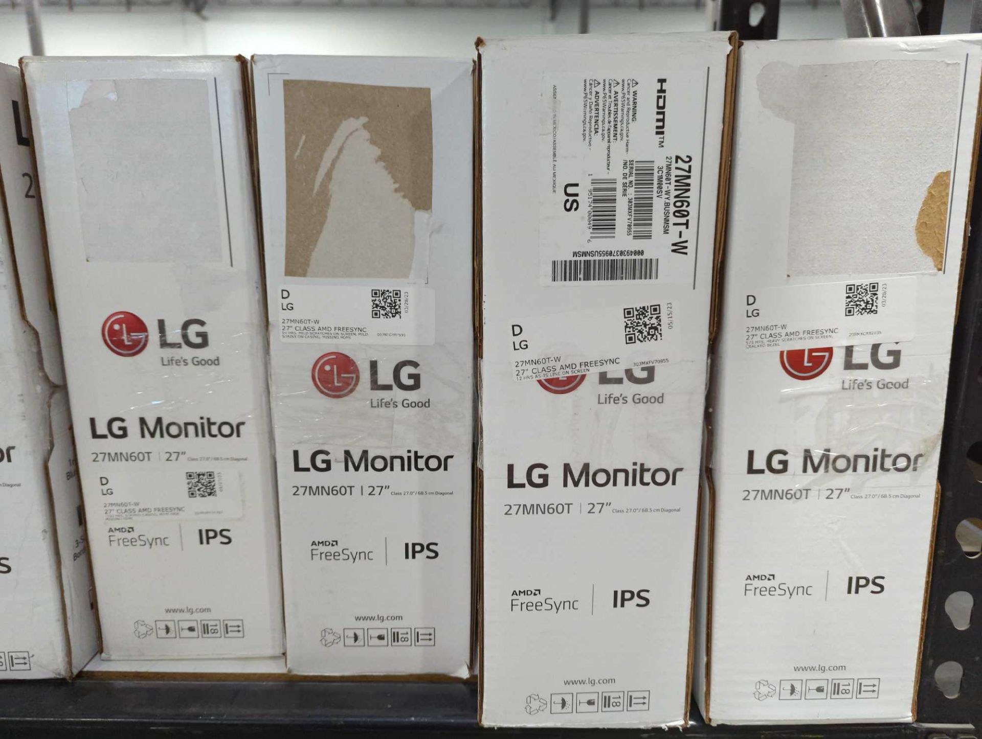 LG Monitors - Image 4 of 4