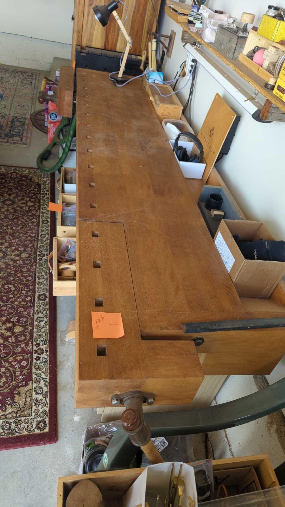 Ulmia Ott woodworking table - Image 3 of 18