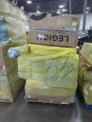 pallet of furniture office chairs deep freeze and more