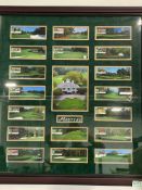 Sports Art: The Masters w/ COA Features the 18 holes at Augusta