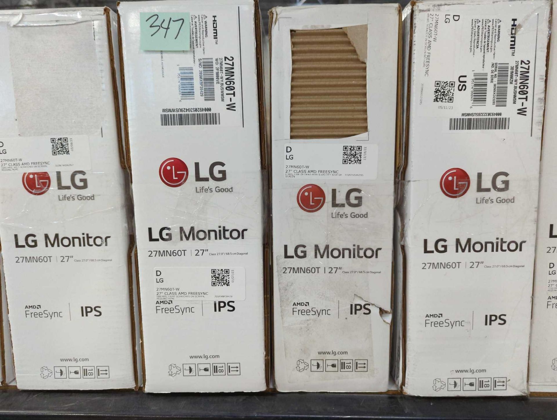 LG Monitors - Image 3 of 4