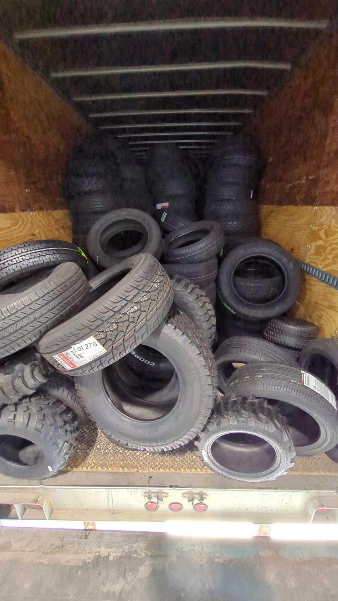 Semi of Tires, approx 650 tires