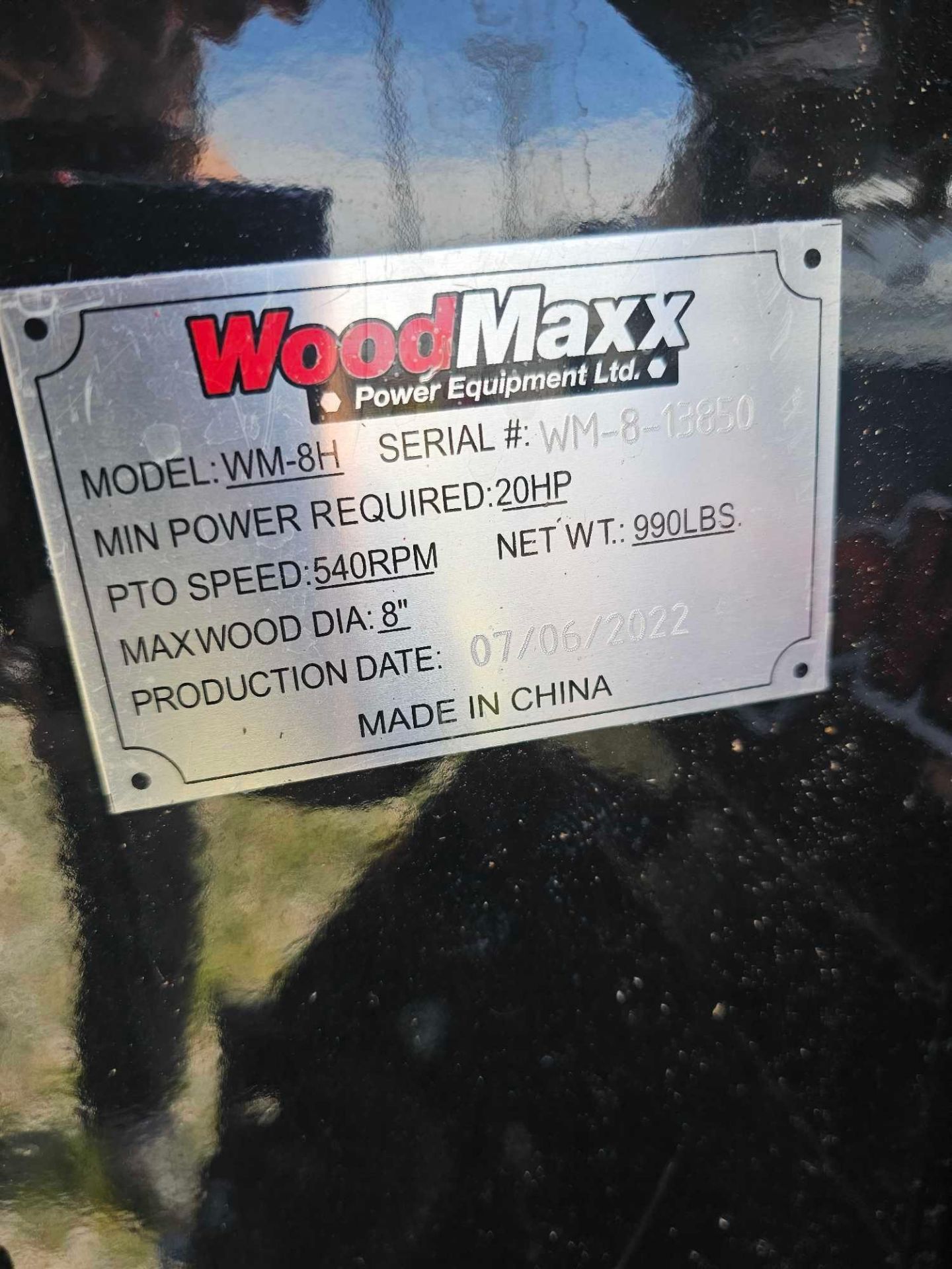 Woodmax WM-8H....like new - Image 8 of 8