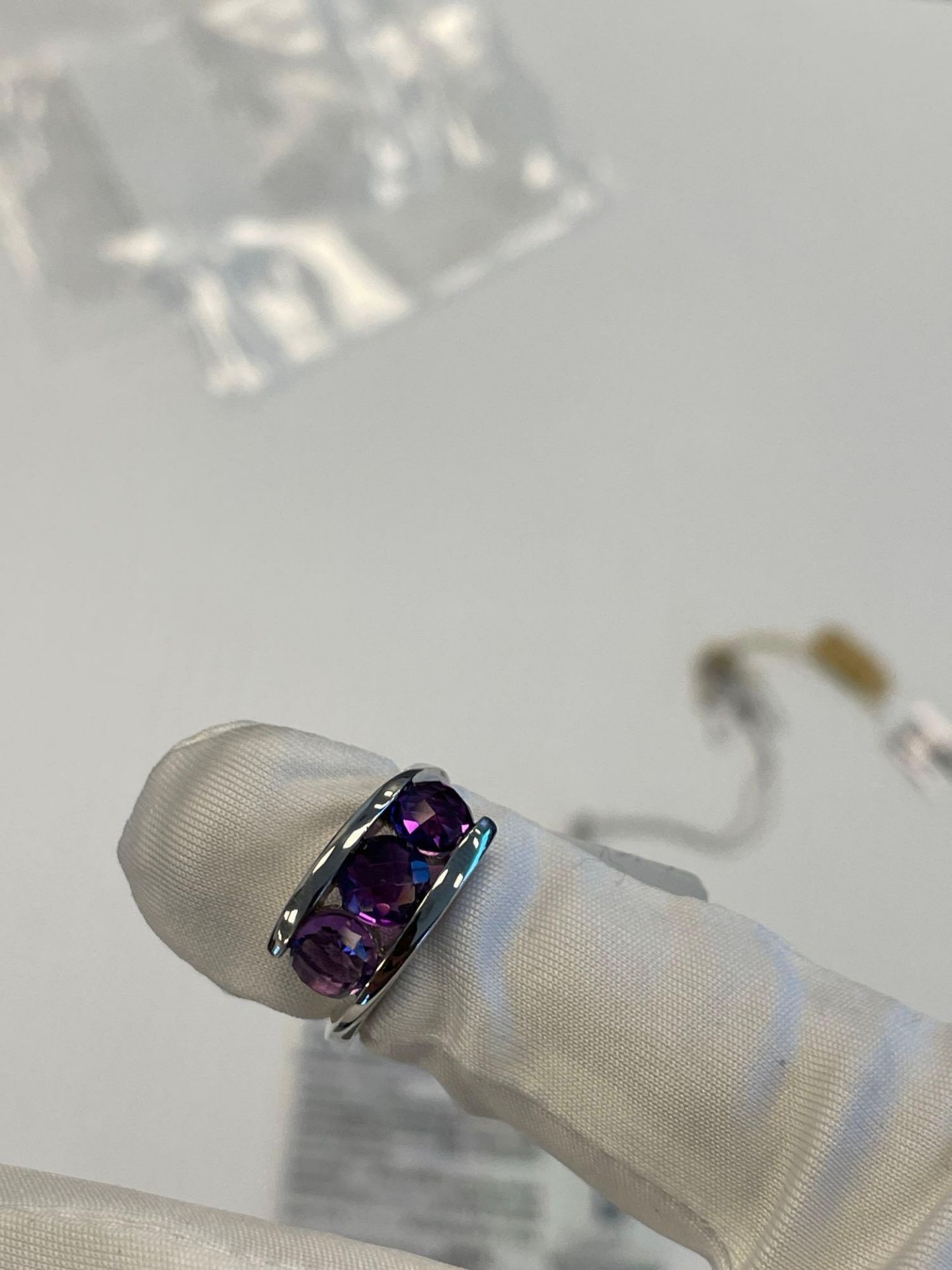 misc gemstones and rings - Image 8 of 9