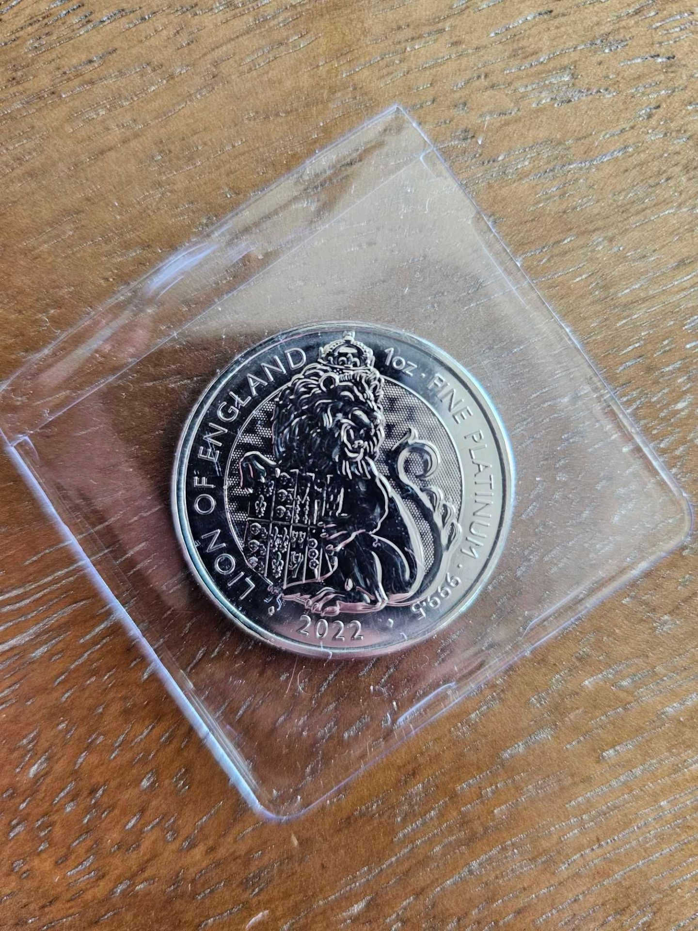 1 oz Platinum Lion of England Queens Beast Coin