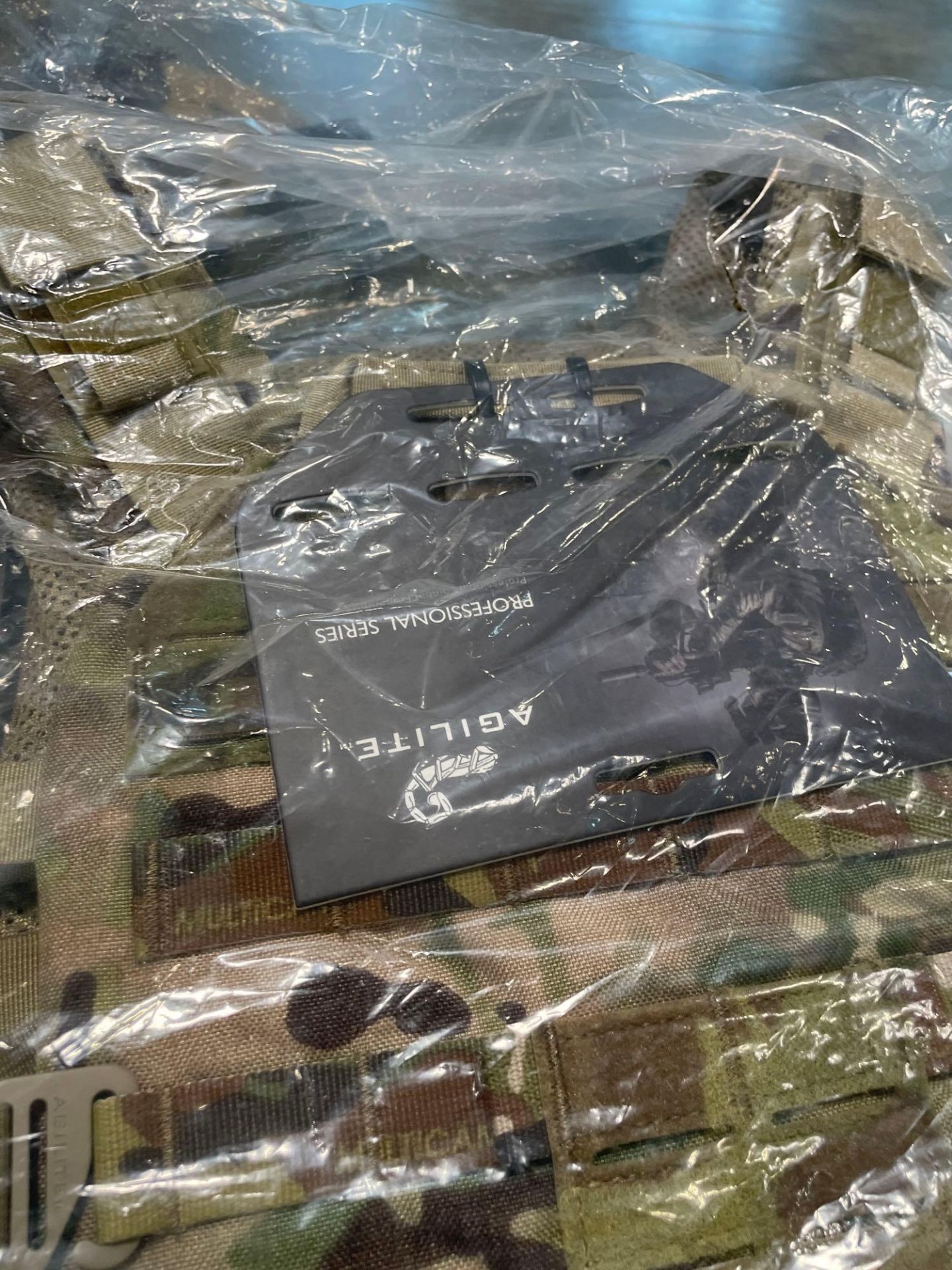 Shelf of Aglite backpacks, vests, Gun bags, Multiple Pellet guns and gun sand bags - Image 6 of 8