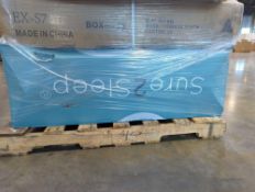 pallet of two sure to sleep mattresses Tempur-Pedic topper and more