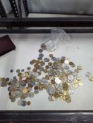 Misc dollar coins and other currency