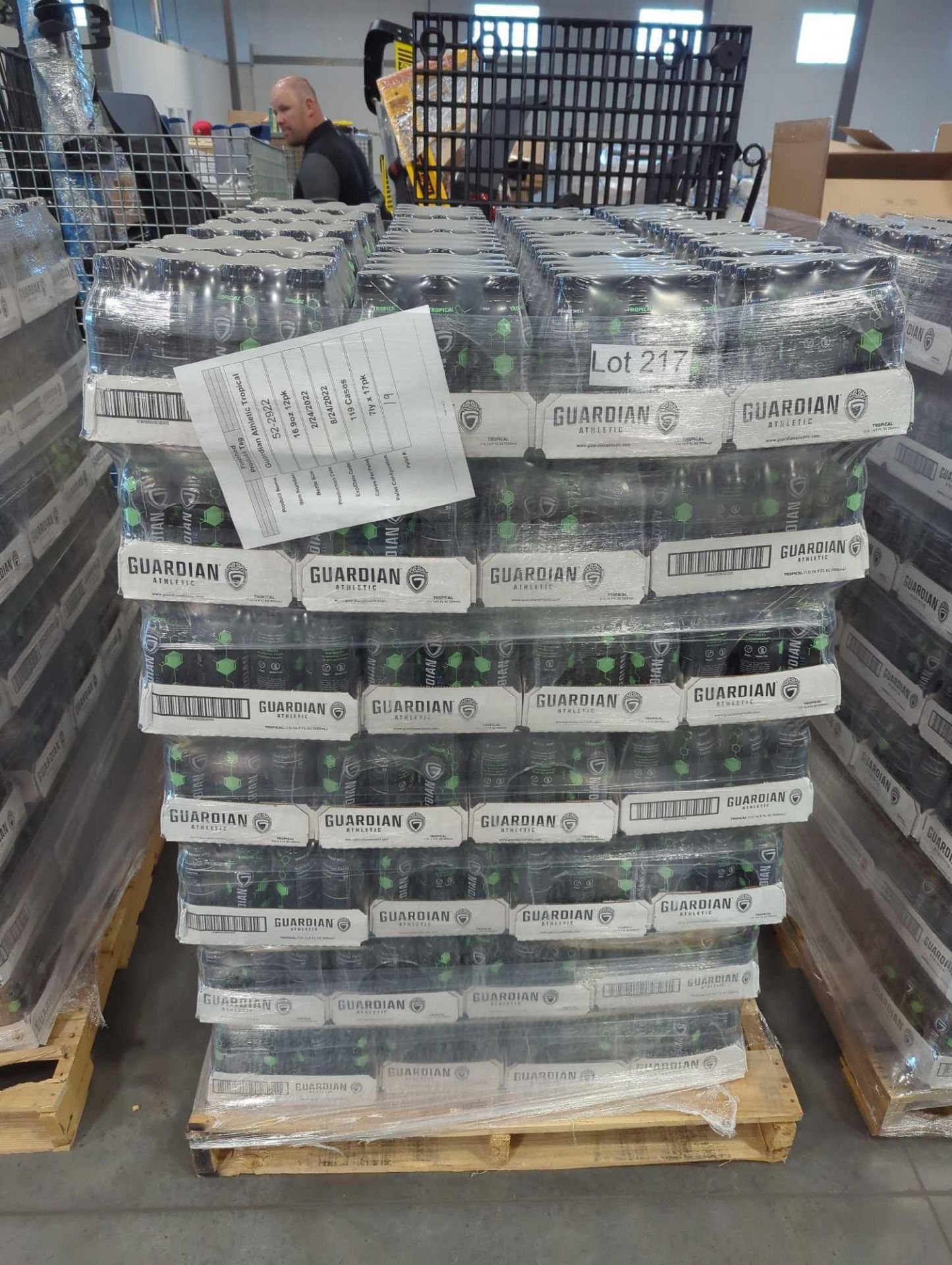 Pallet- Guardian Athletic Sports Drink Tropical 119 Cases - Image 2 of 4