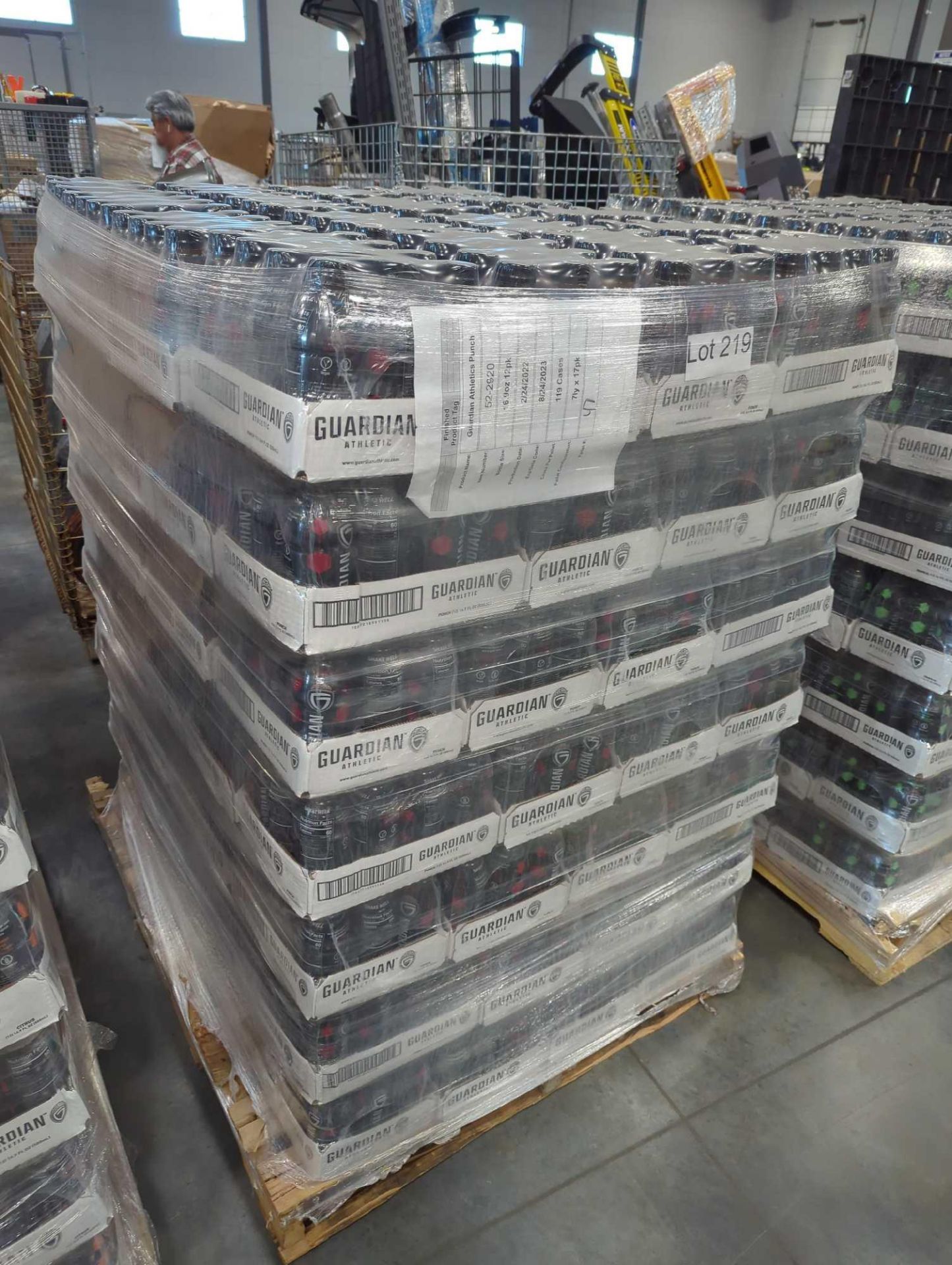 Pallet- Guardian Athletic Sports Drink Punch 119 Cases - Image 3 of 4