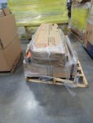 pallet of furniture and other items
