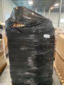 large pallet of Kendall SCD sequential compression comfort sleeves