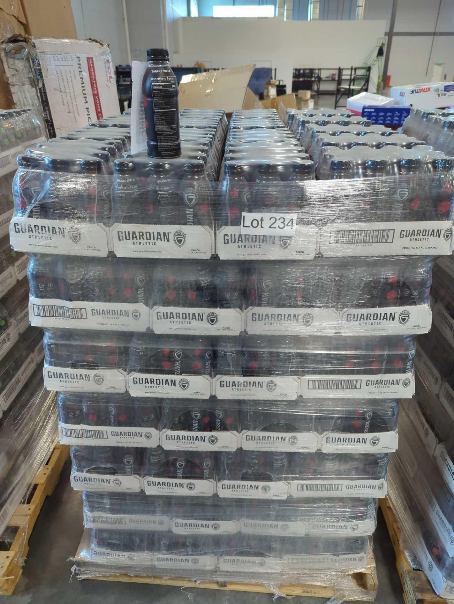 Pallet- Guardian Athletic Sports Drink Punch 119 Cases - Image 2 of 3
