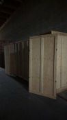 4 Large storage crates 42x45x88 (located in Ogden)