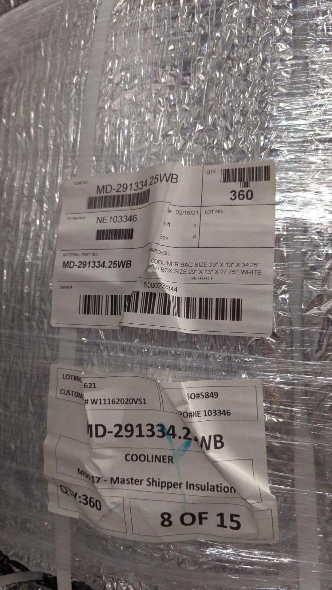 2 Pallets of Master Shipper Insulation cooler (located in Ogden) - Image 3 of 3