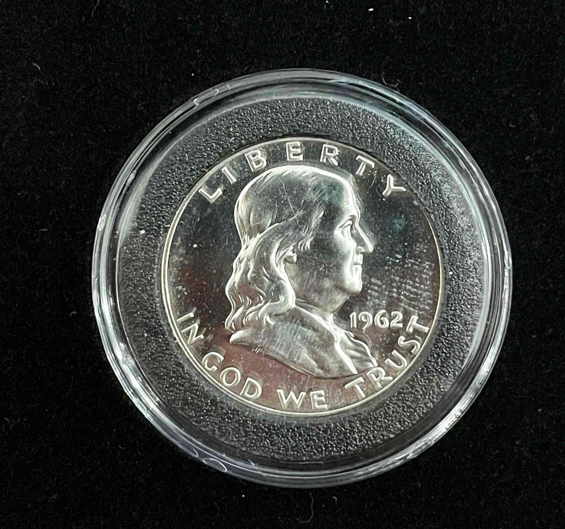 Eisenhower Ike Dollars, Franklin Silver Half Dollars, Kennedy Half Dollars - Image 2 of 9