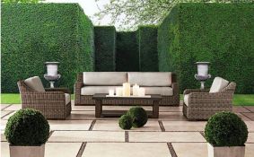 Colton collection four-piece deep seating set complete set and TV cons