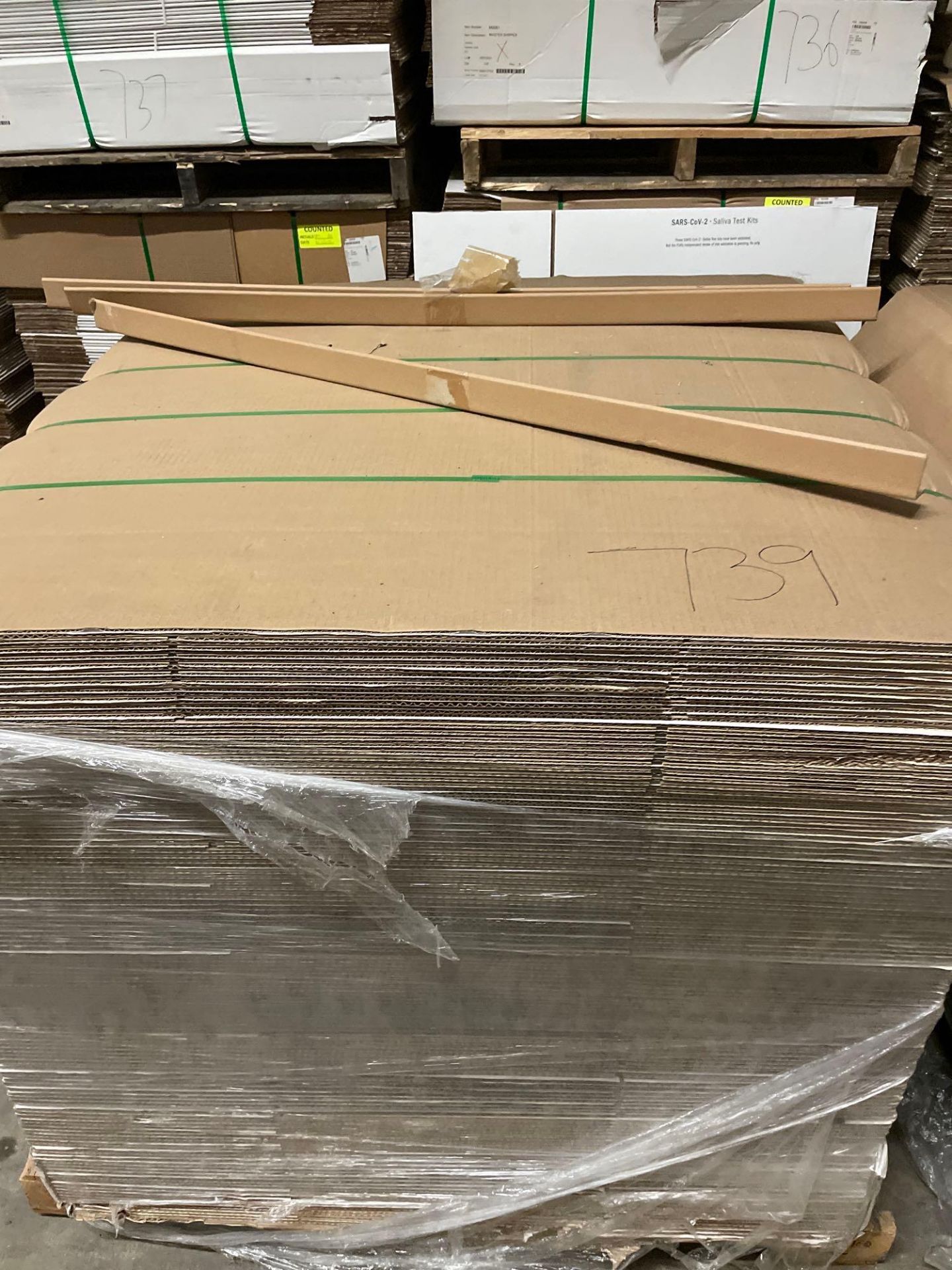 2 Pallets of Shipping boxes (branded printing, located in Ogden - Image 3 of 4