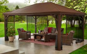 (2) Gazebos/Marcy fitness equipment