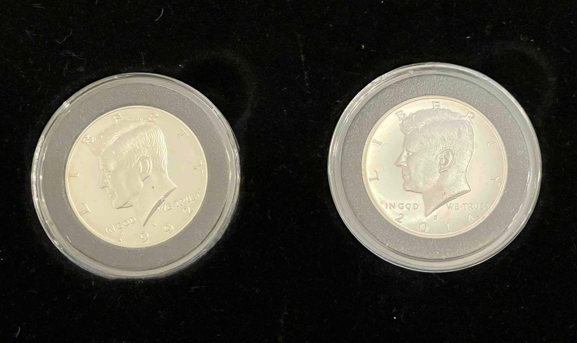Eisenhower Ike Dollars, Franklin Silver Half Dollars, Kennedy Half Dollars - Image 5 of 9