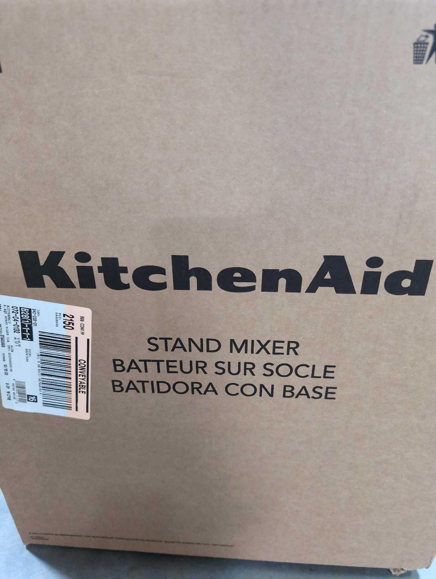 KitchenAid mixers/ninja kitchen systems/housewares