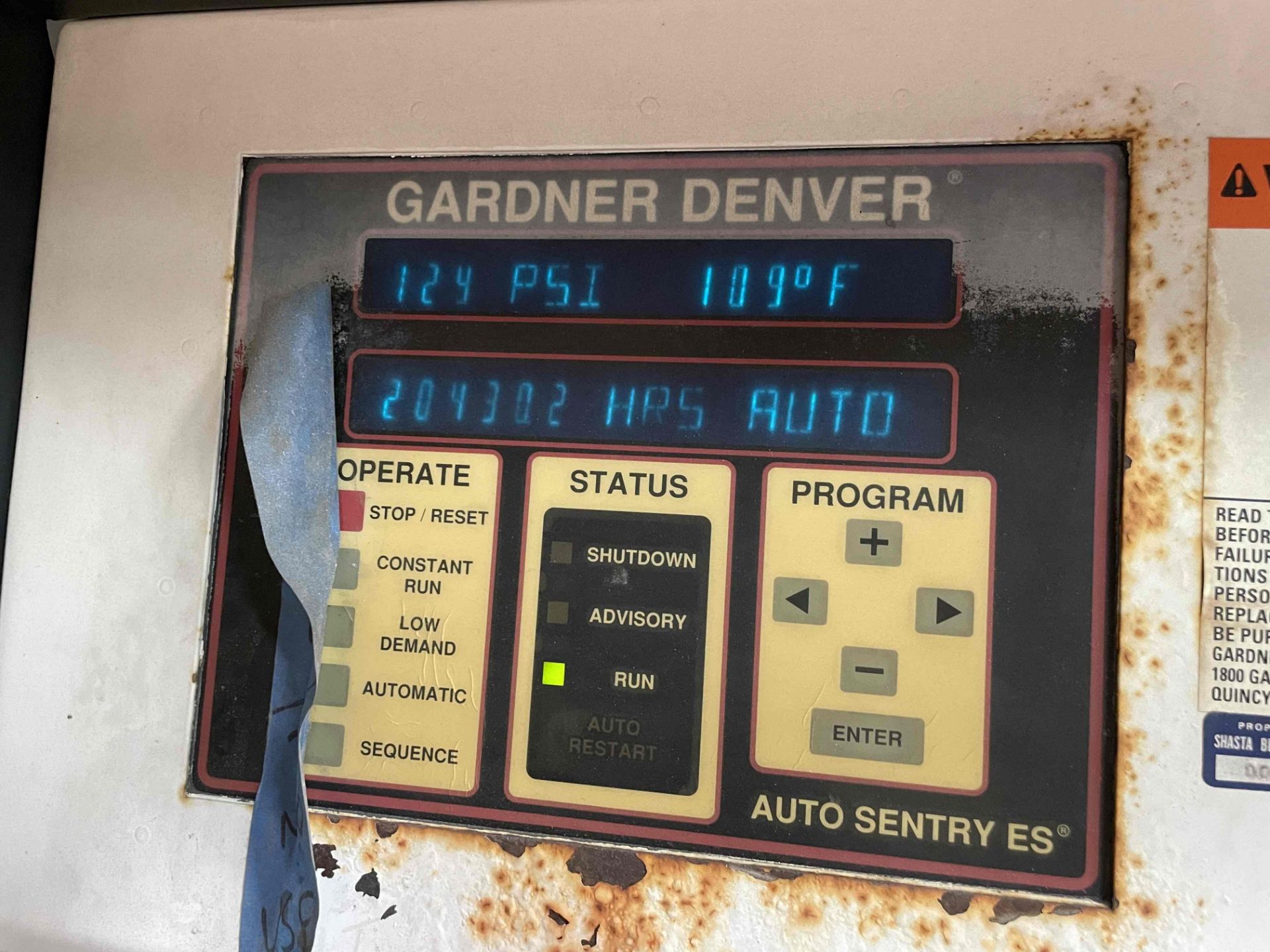OFFSITE Igardner denver compressor - Image 2 of 7