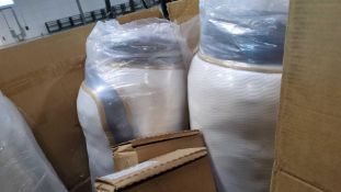 GL- Rolled mattress, truck bumper, lights and more