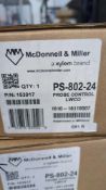 16 units of McDonald and Miller probe control LWCO PS-802-24