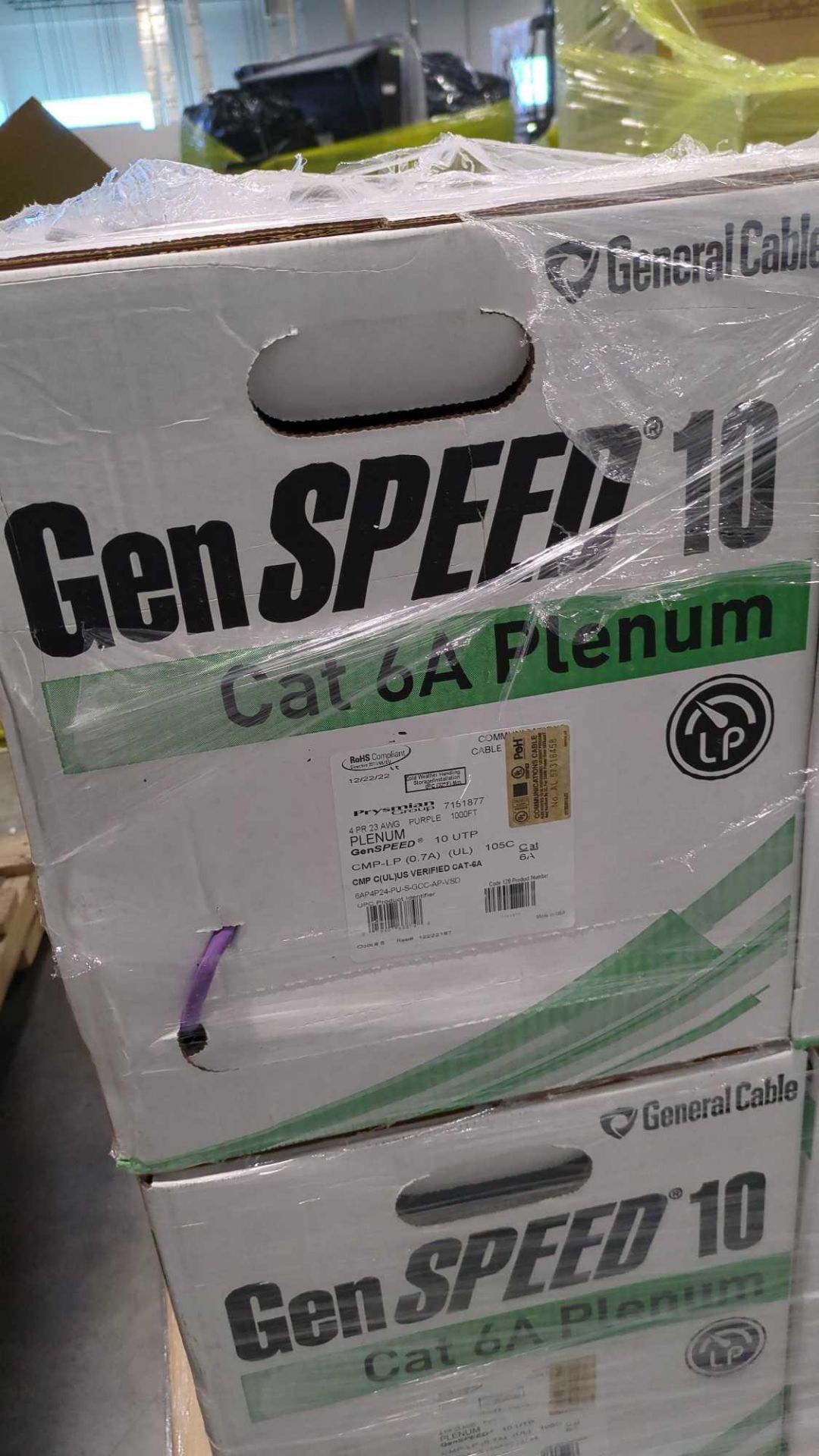 Gen Speed Cat 6A Plenum Cable