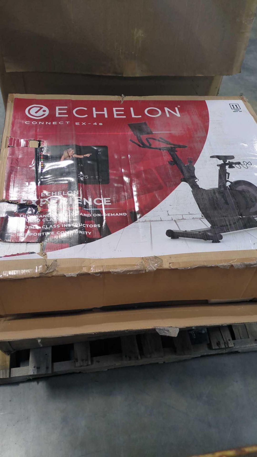 2 Echelon Connect EX-4s stationary bikes