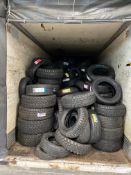 Semi of tires approx 550