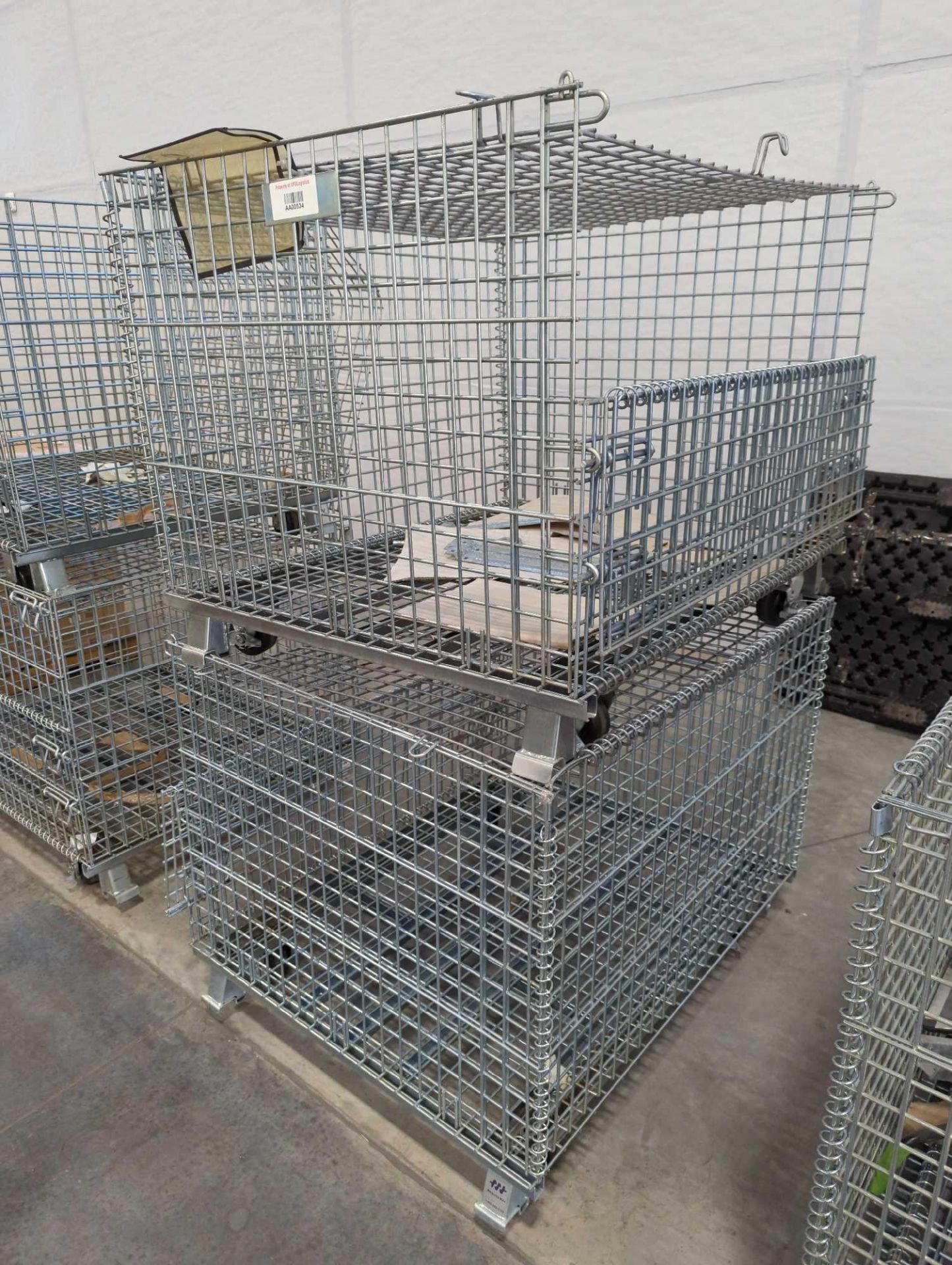 Rolling Metal Cages - Image 2 of 4