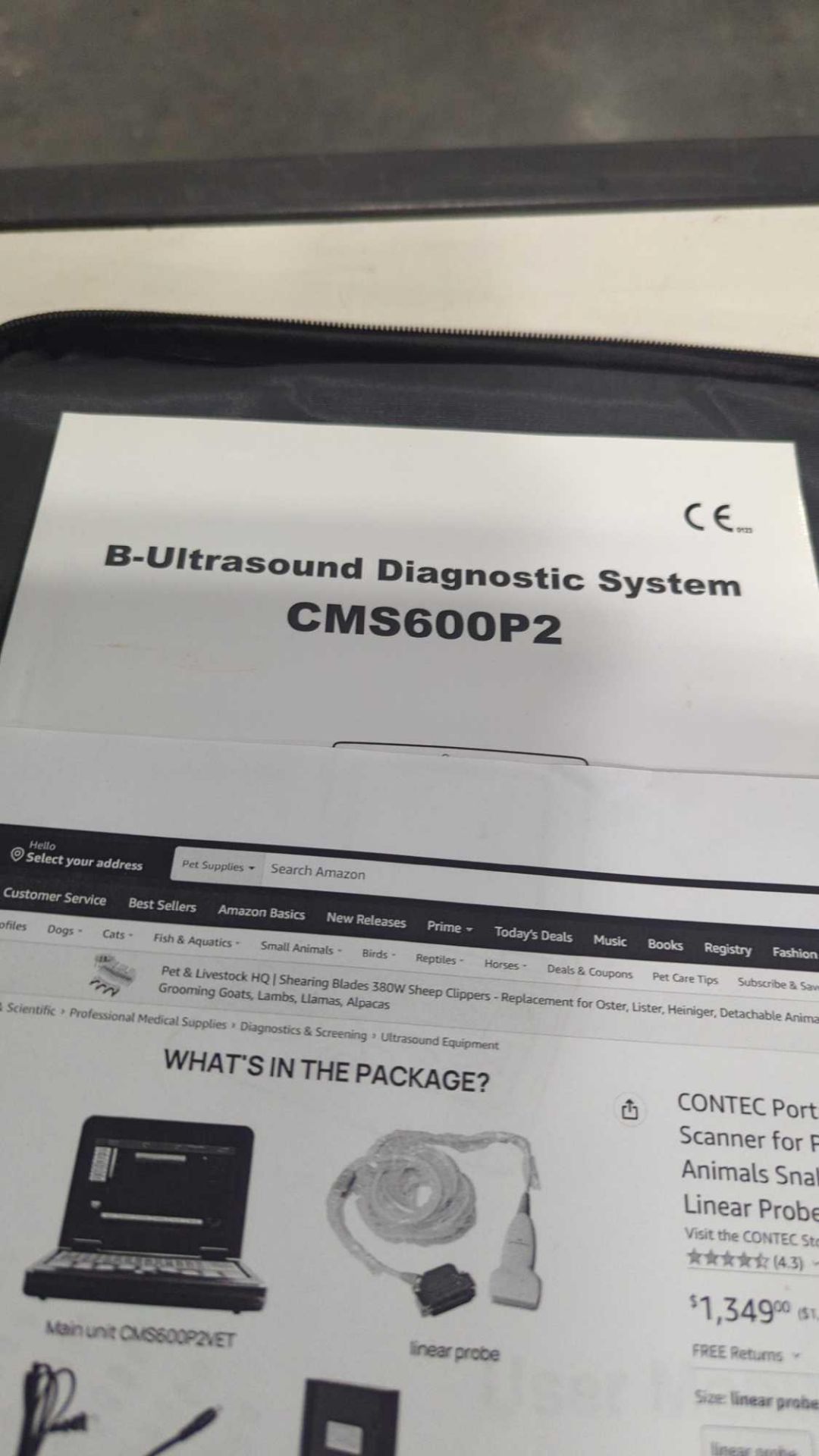 B-Ultrasound Diagnostic System CMS600P2