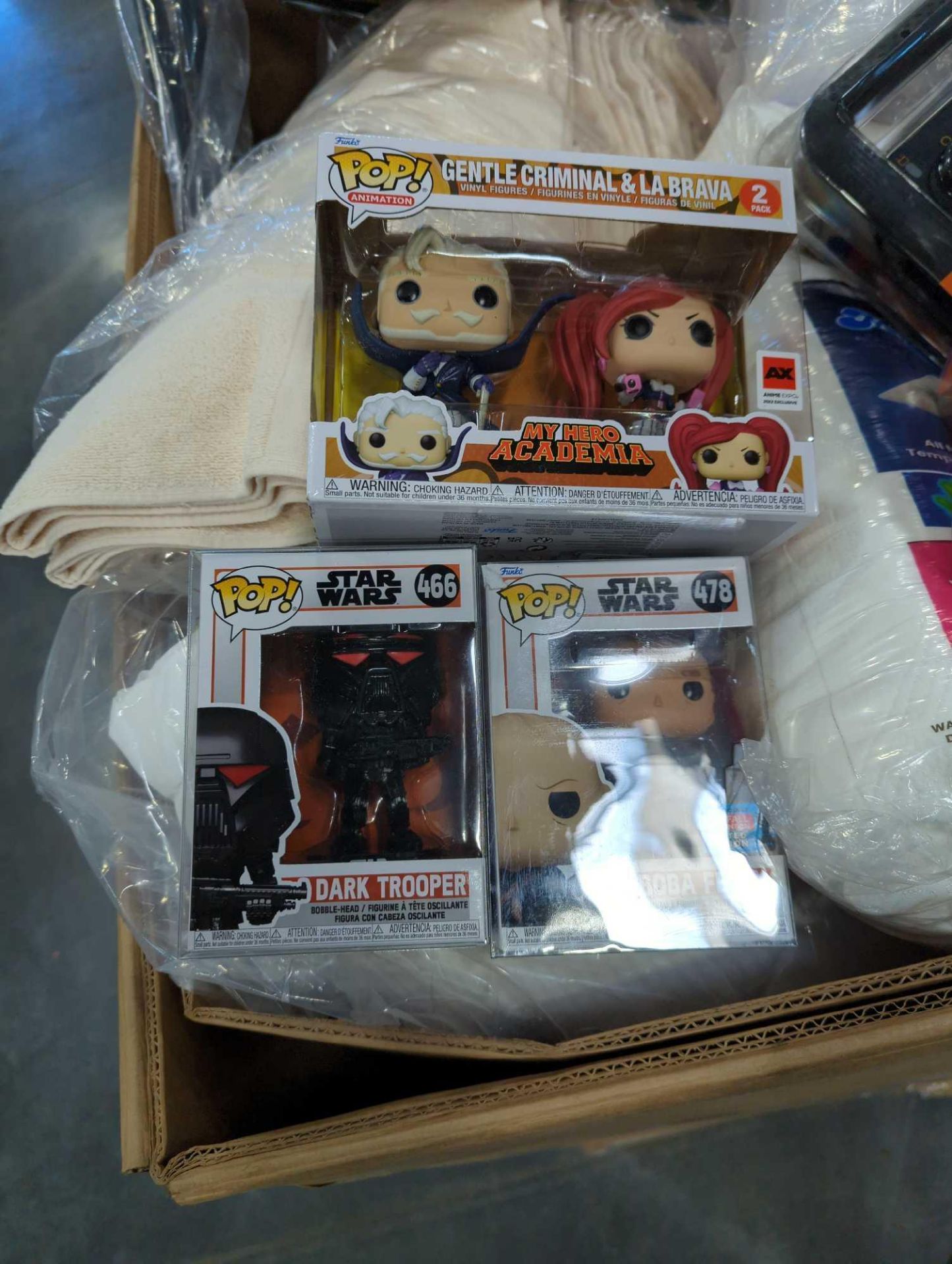 Funko toys, and more