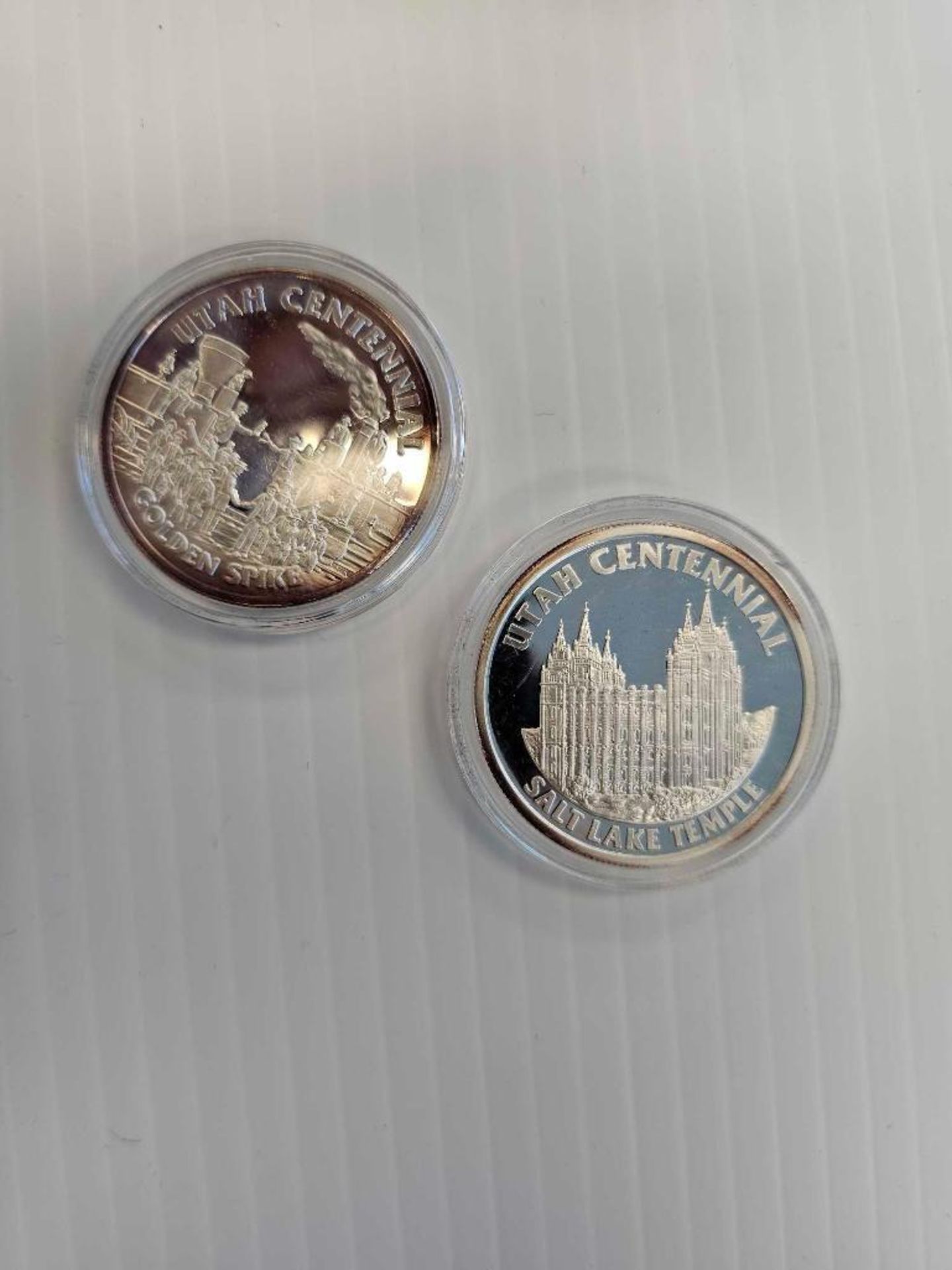 two miscellaneous Utah centennial coins - Image 2 of 4