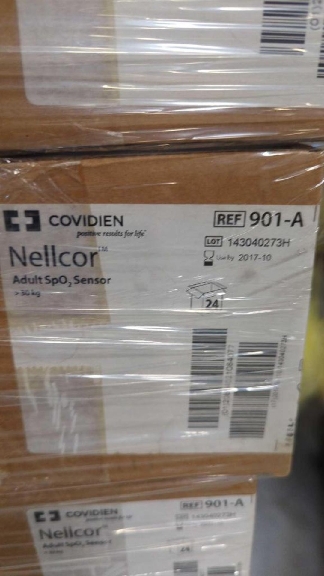 Pallet- Nellcor Adult SP O2 Sensors, expired - Image 2 of 3