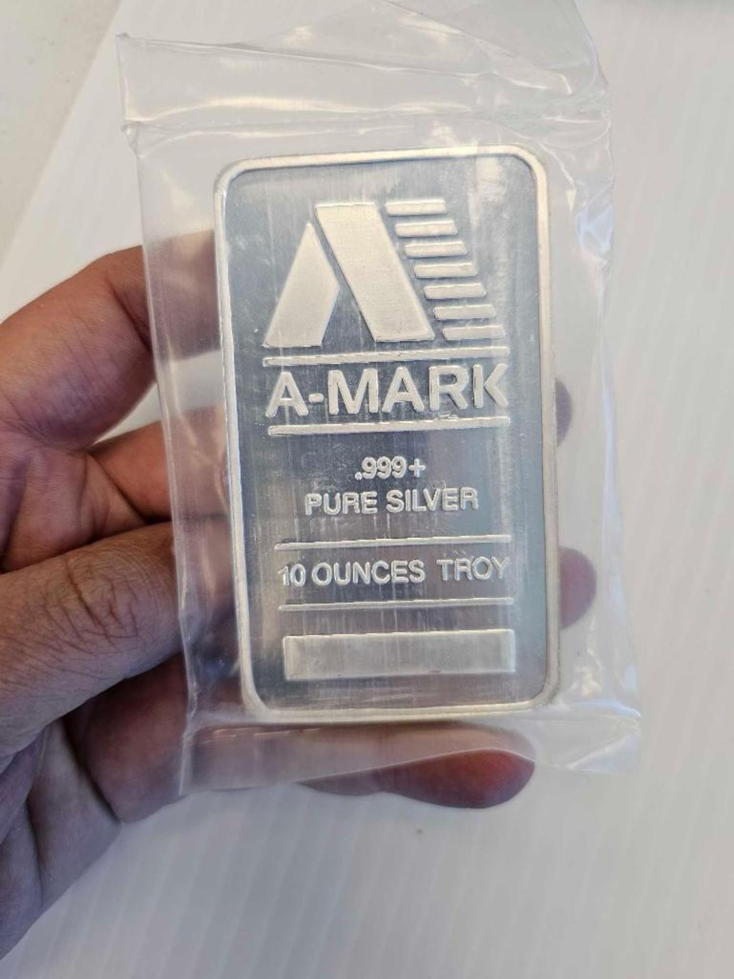 amark vintage silver bar 10 oz - Image 2 of 2