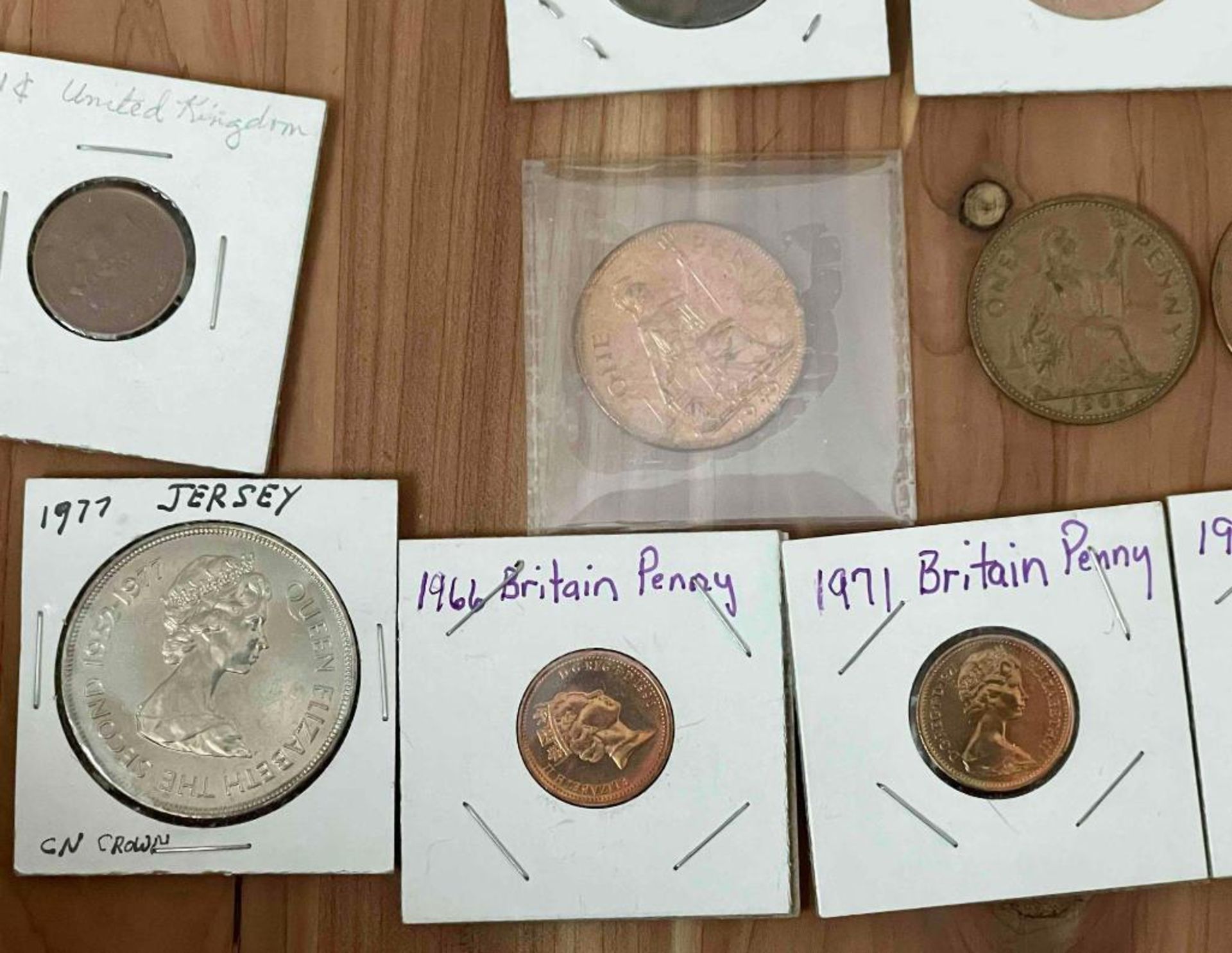 Great Britian George V Pennies 1911-1936 (1918-19 missing 4 coins), 1979 Isle of Man lifeboat, Penny - Image 8 of 13