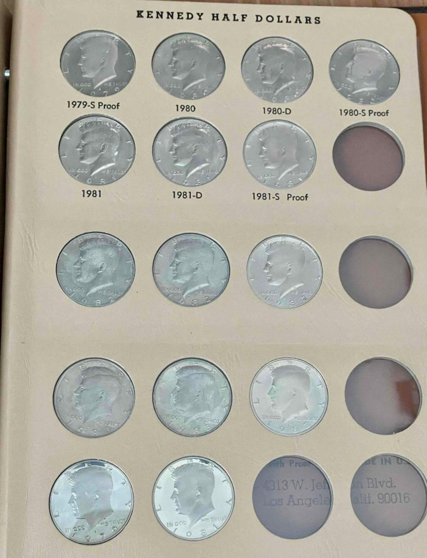 Kennedy Half Dollars 1964-1981, including proofs, silver - Image 6 of 7