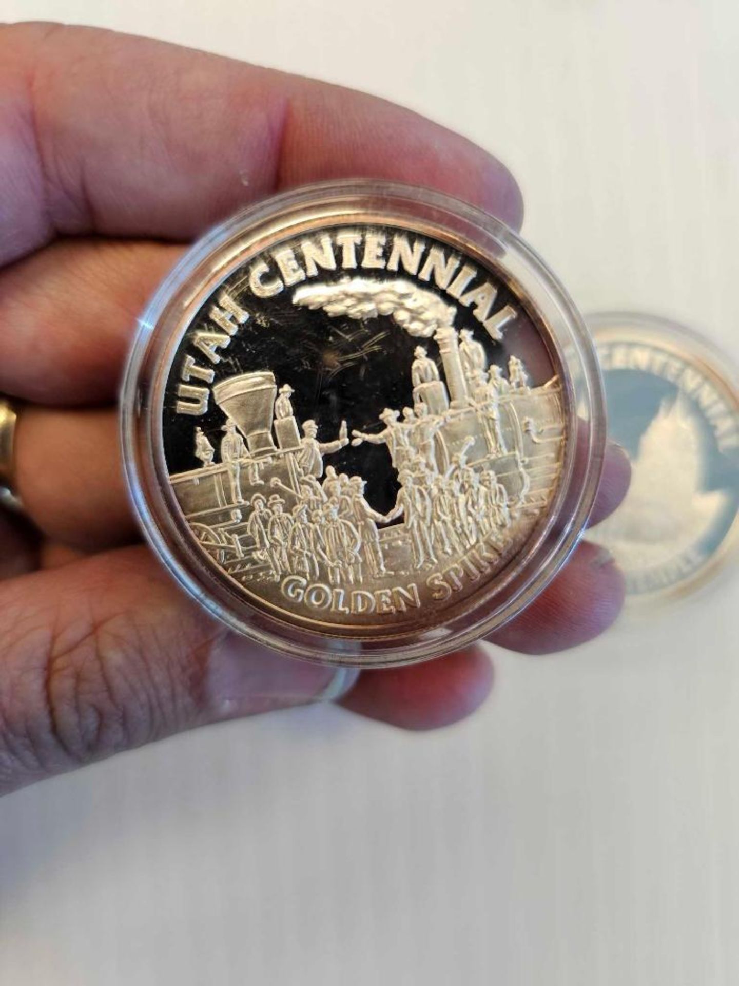 two miscellaneous Utah centennial coins