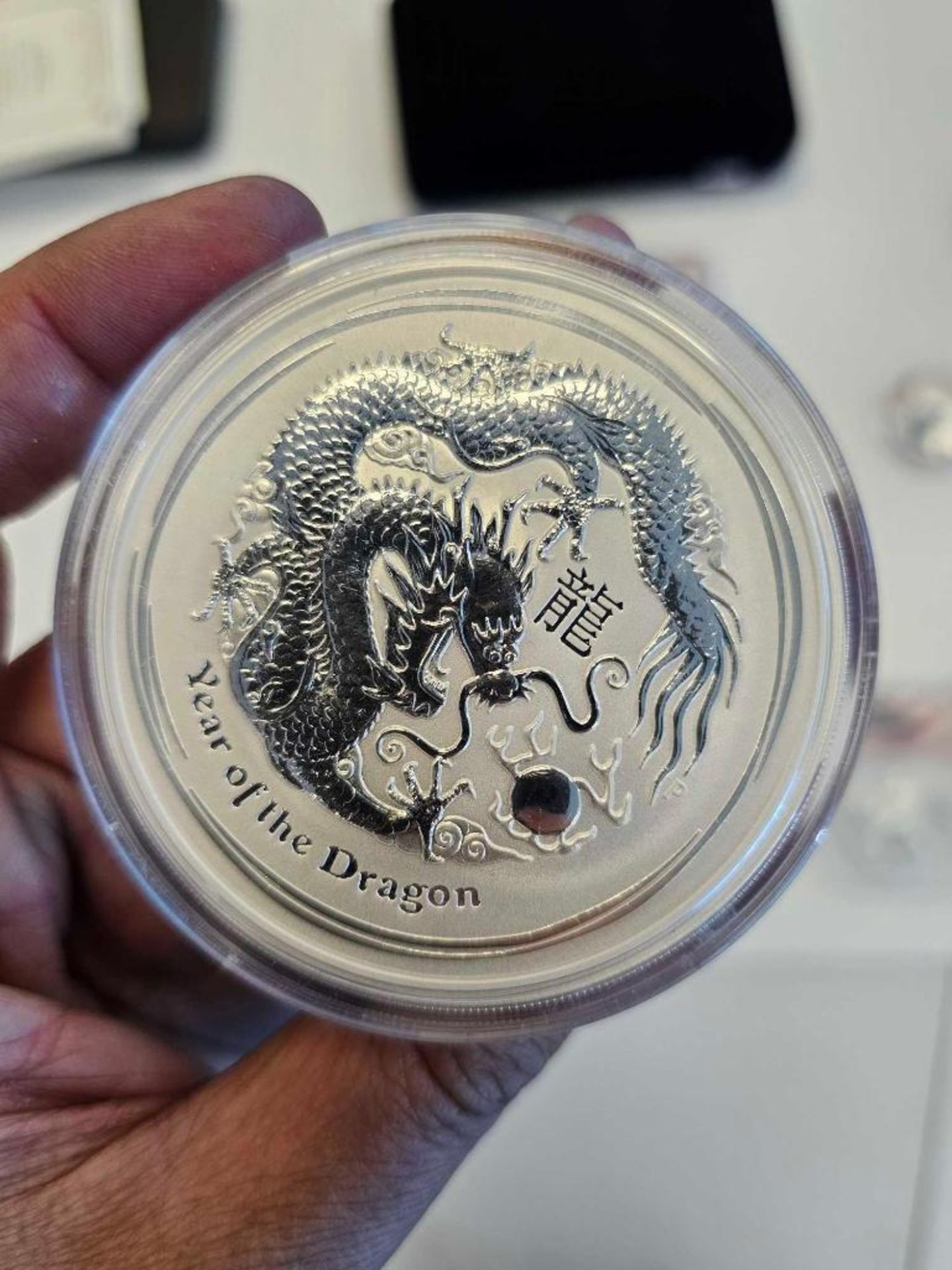 5 oz silver year of the dragon coin