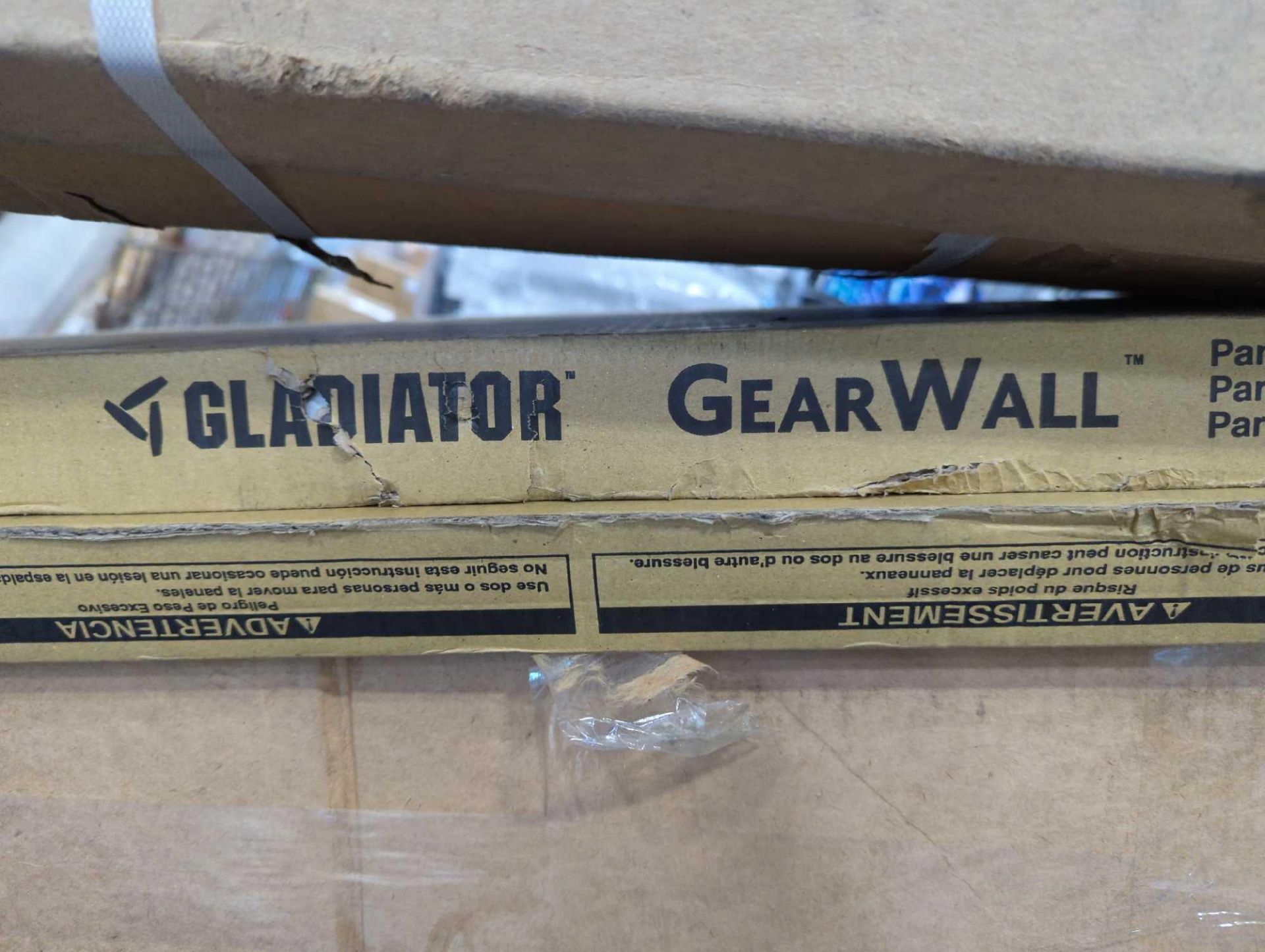 Recycle Cart, Go Rhino, Gladiator Gear wall panels - Image 2 of 5