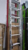 Three extension ladders 16ft