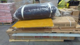 Pallet- Electric Baseboard, ainsley playset piece, futon mattress and more