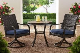 3pc Bistro Set/Outoodr Kitchen/Asher Chair