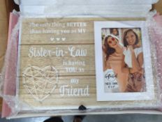 Pallet- Frame- The only thing Better than having you as My sister in law is having you as my friend