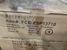 Pallet- Handscraped 3 Ply strand Espresso Flooring FCB-ESP13710