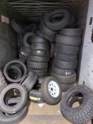 Semi of Tires approx 625